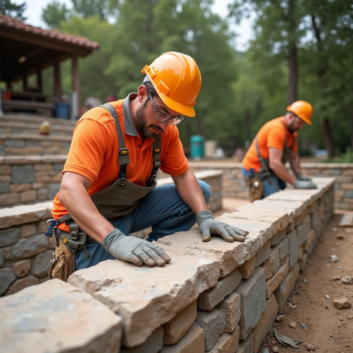 Landscaping and hardscaping on a Descanso, CA property by SOCAL EXTERIOR SERVICES, INC