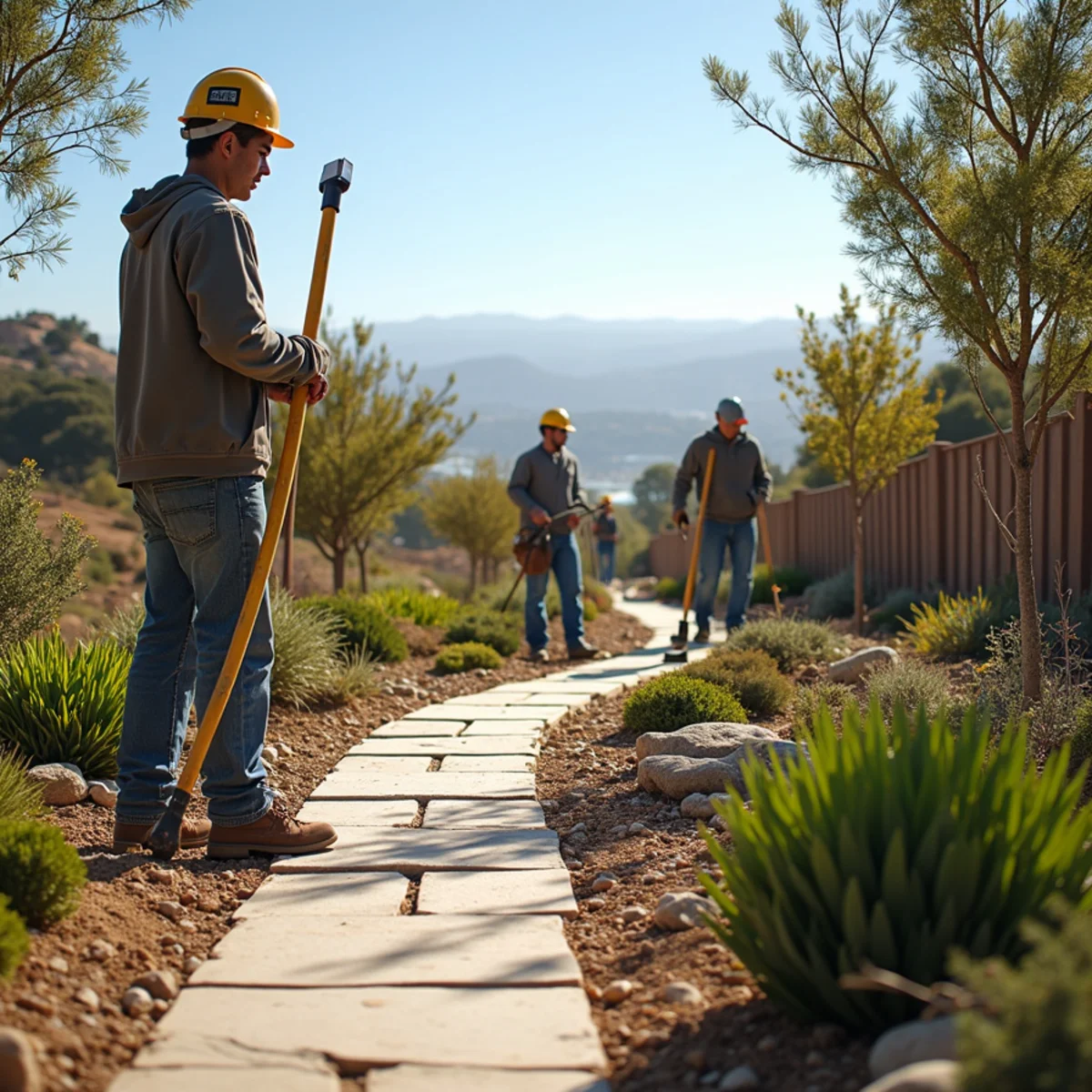 Landscaping services in San Diego County by SOCAL EXTERIOR SERVICES, INC